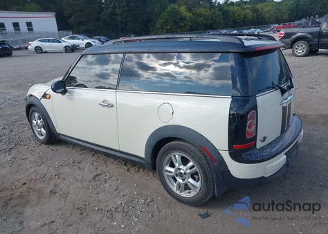 2012 Mini Cooper Clubman из США, поврежденный, VIN WMWZF3C5XCT190338